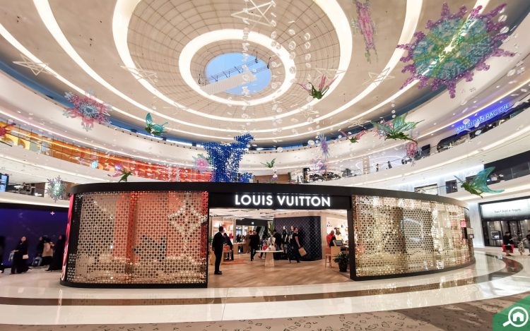 Designer brands at Dubai Mall's Fashion Avenue